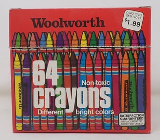 1985 Woolworth Crayons
