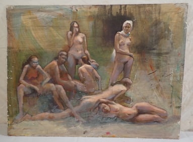 John Reilly Double Sided Nudes & Portrait