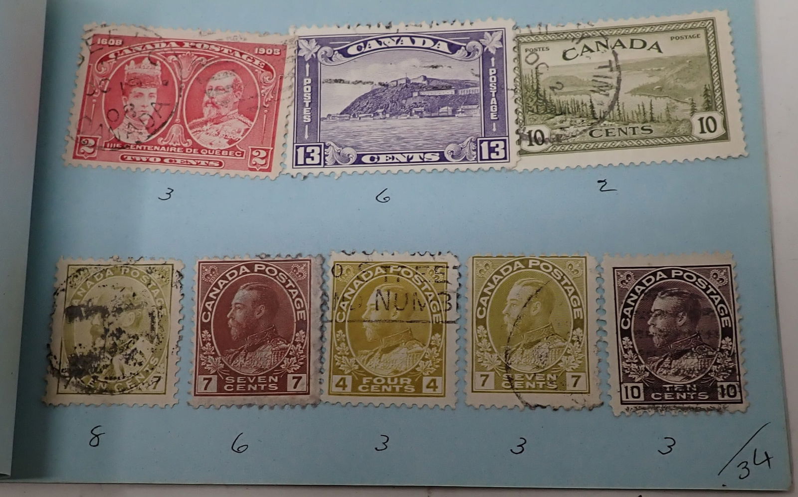 Canada & US Postage Stamps (1 of 15)