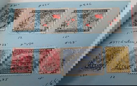 Canada Postage Stamps