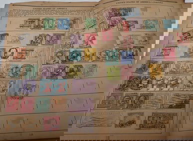 Ivory Stamp Album