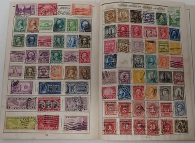 Ivory Stamp Club Album