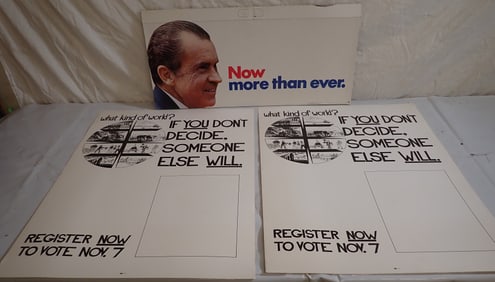 Political Posters & Display