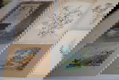 Helen Reddy Pastels Watercolors Drawings
