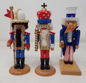 3 Steinbach Nutcrackers