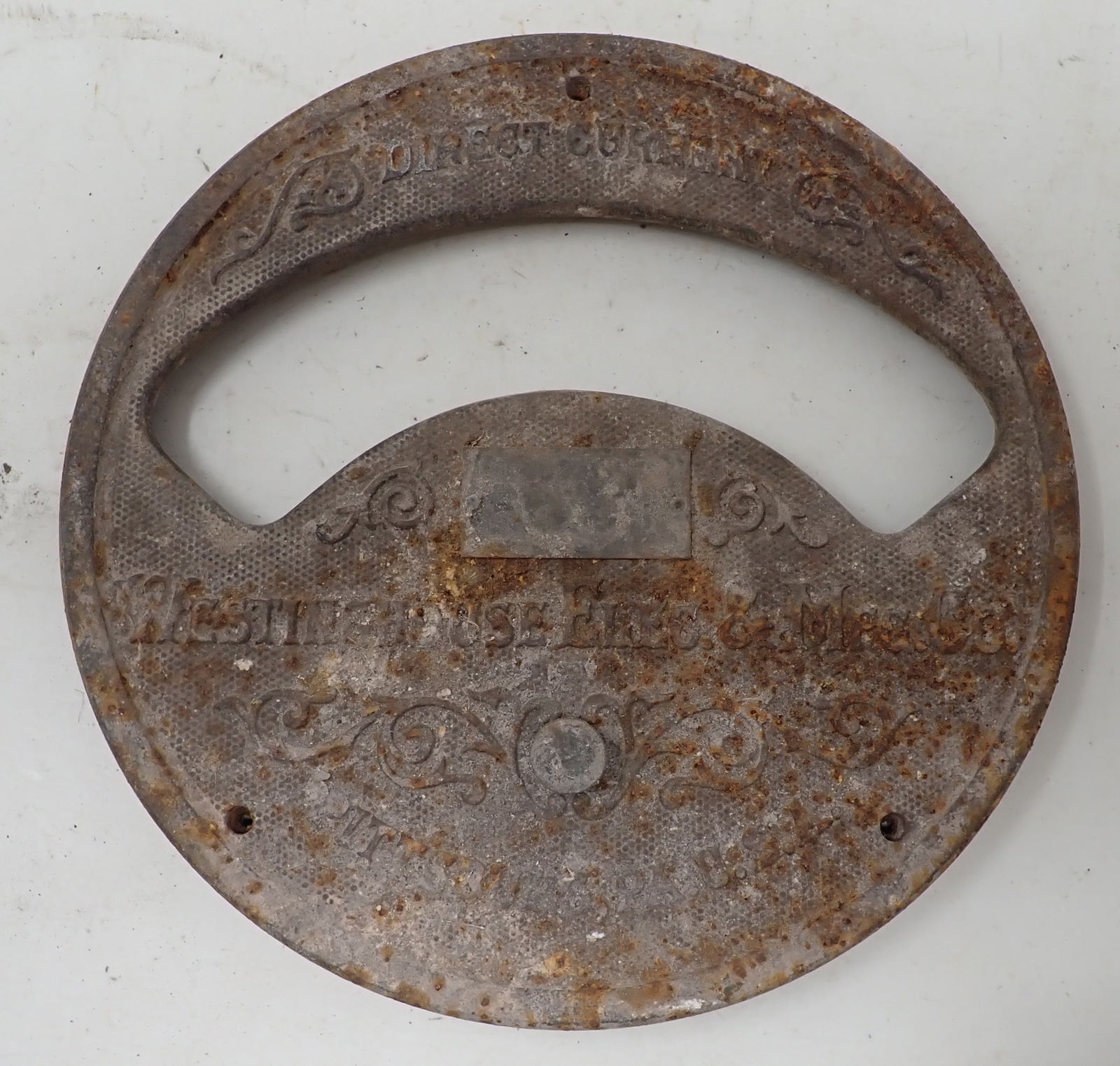 Westinghouse Direct Current Meter Face Plate (1 of 4)