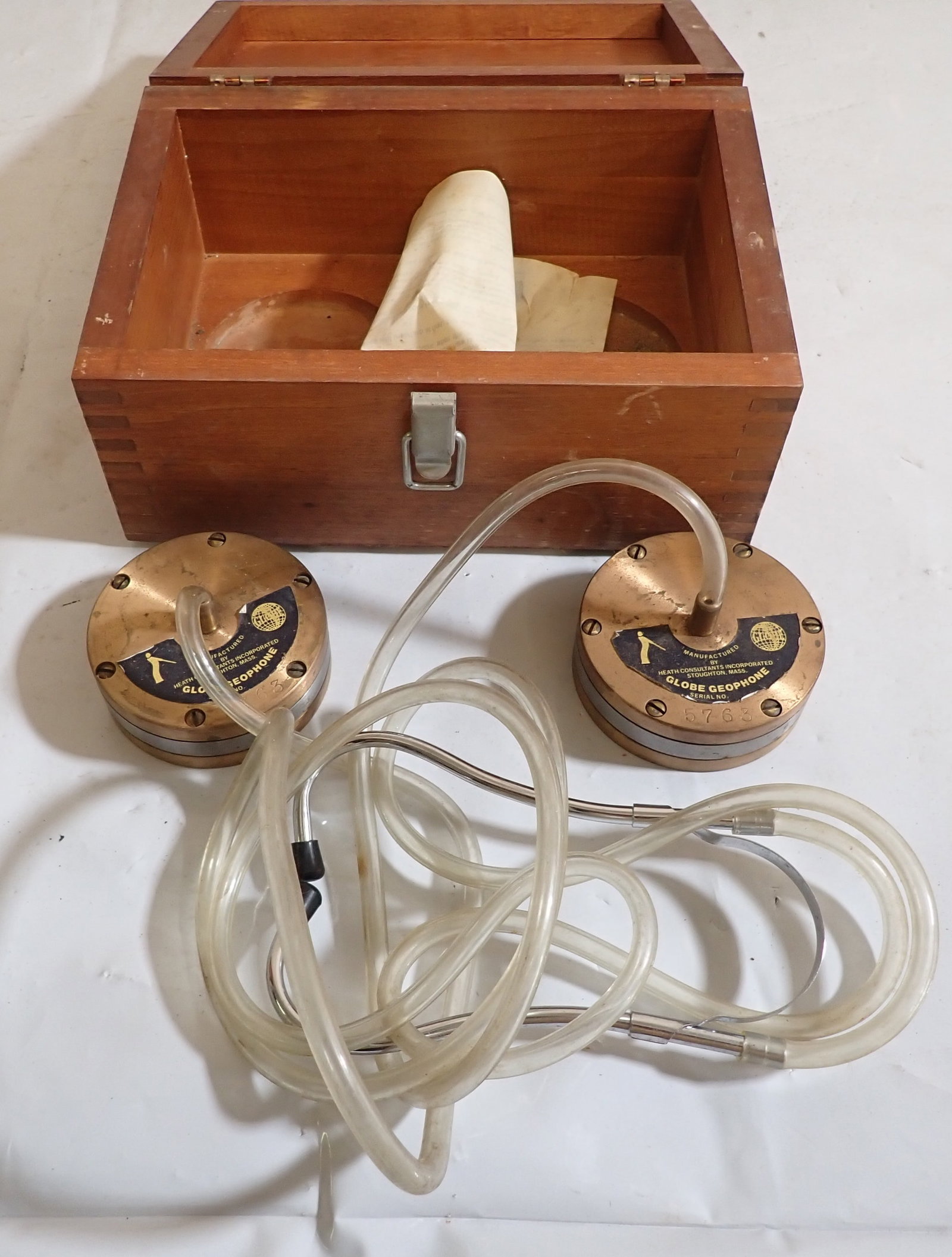 Globe Geophone: with case