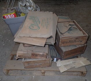 Pallet of Glass & Misc