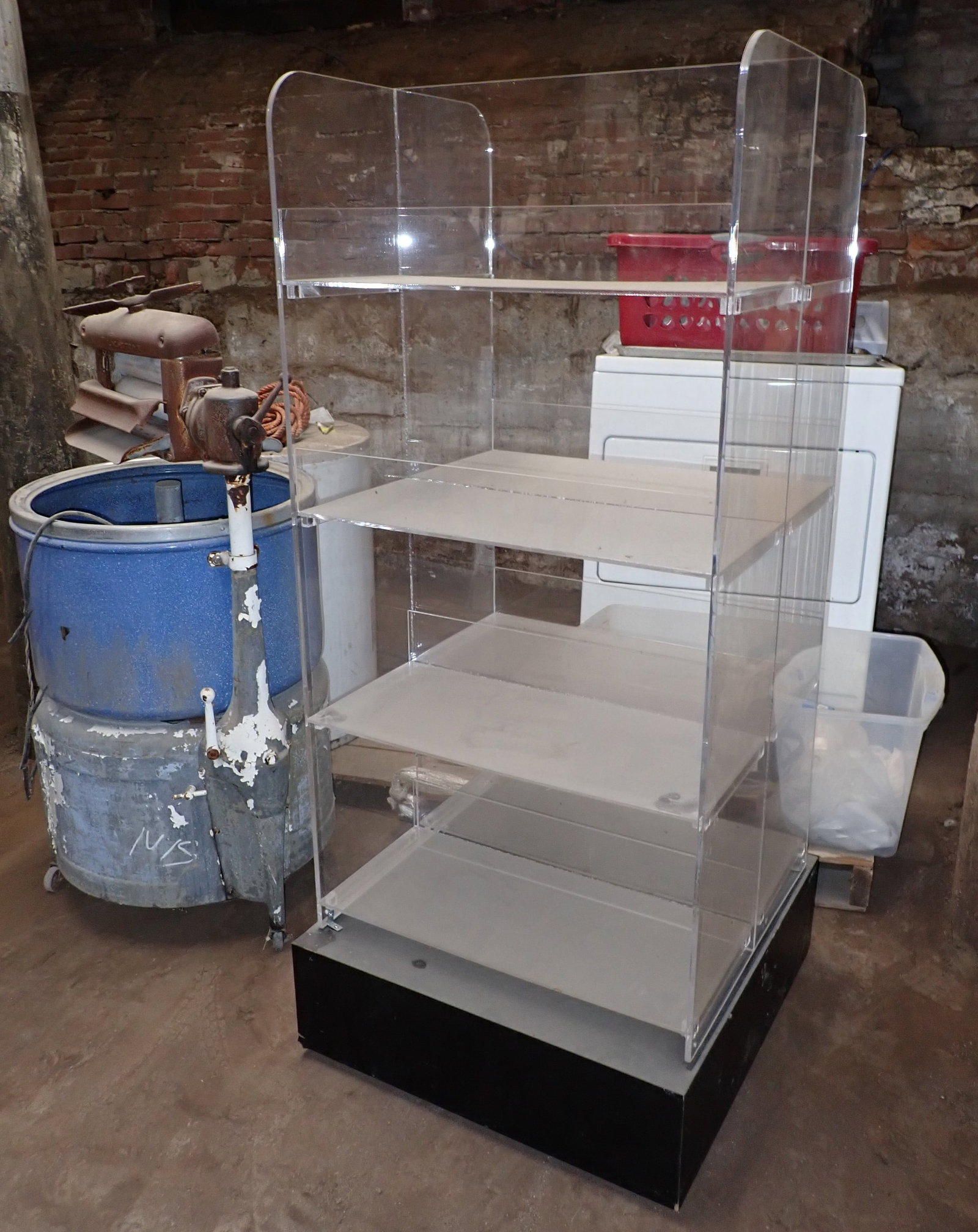 Whirlpool Gas Dryer Shelving Unit Antique Washer & Misc (1 of 4)