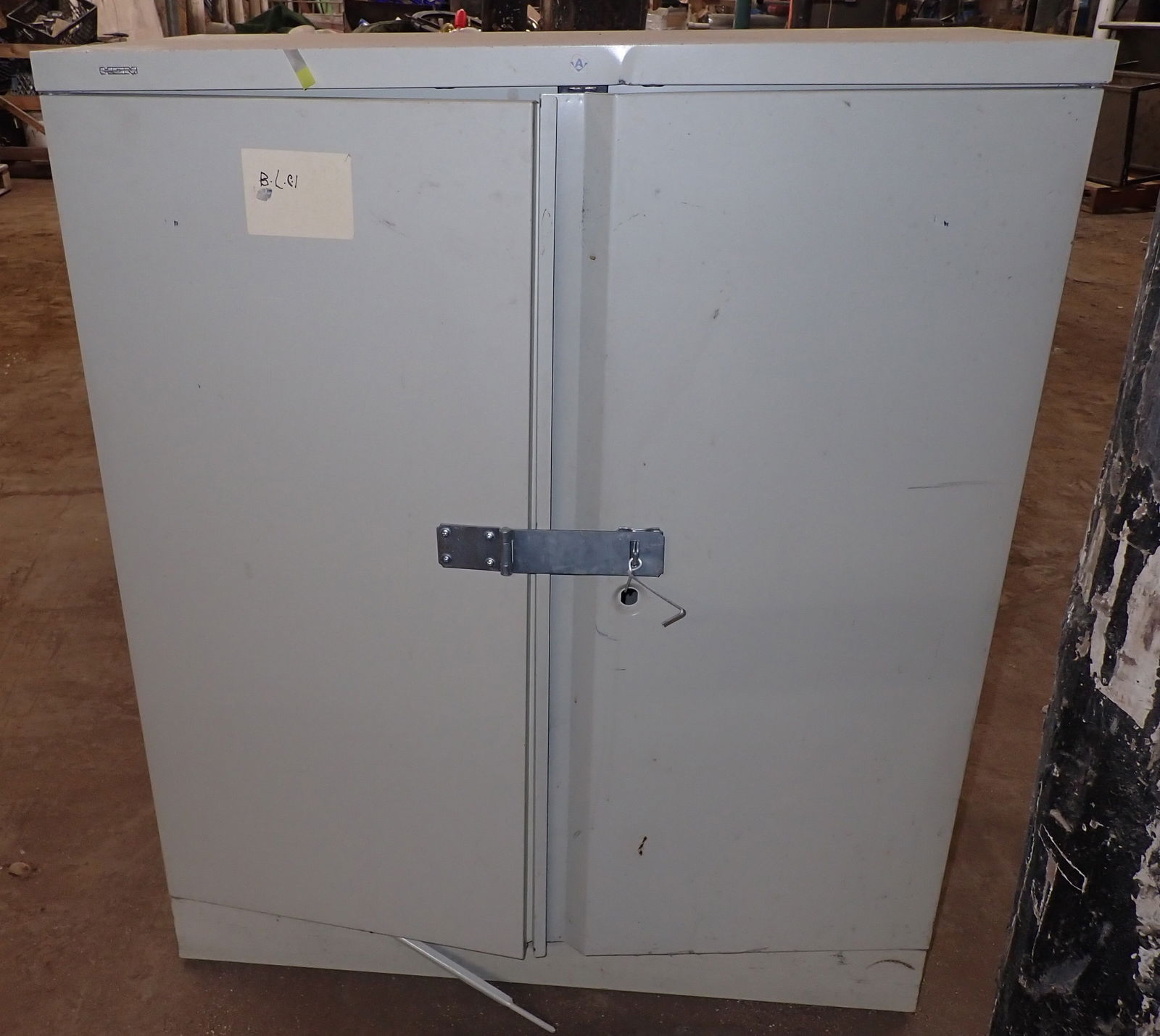 2 Door Metal Cabinet (1 of 3)