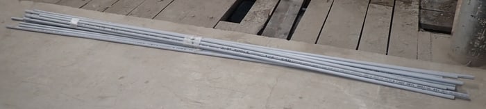 18pcs 1/2" PVC Pipe