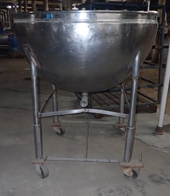 Large Stainless Steel Mixing Tub