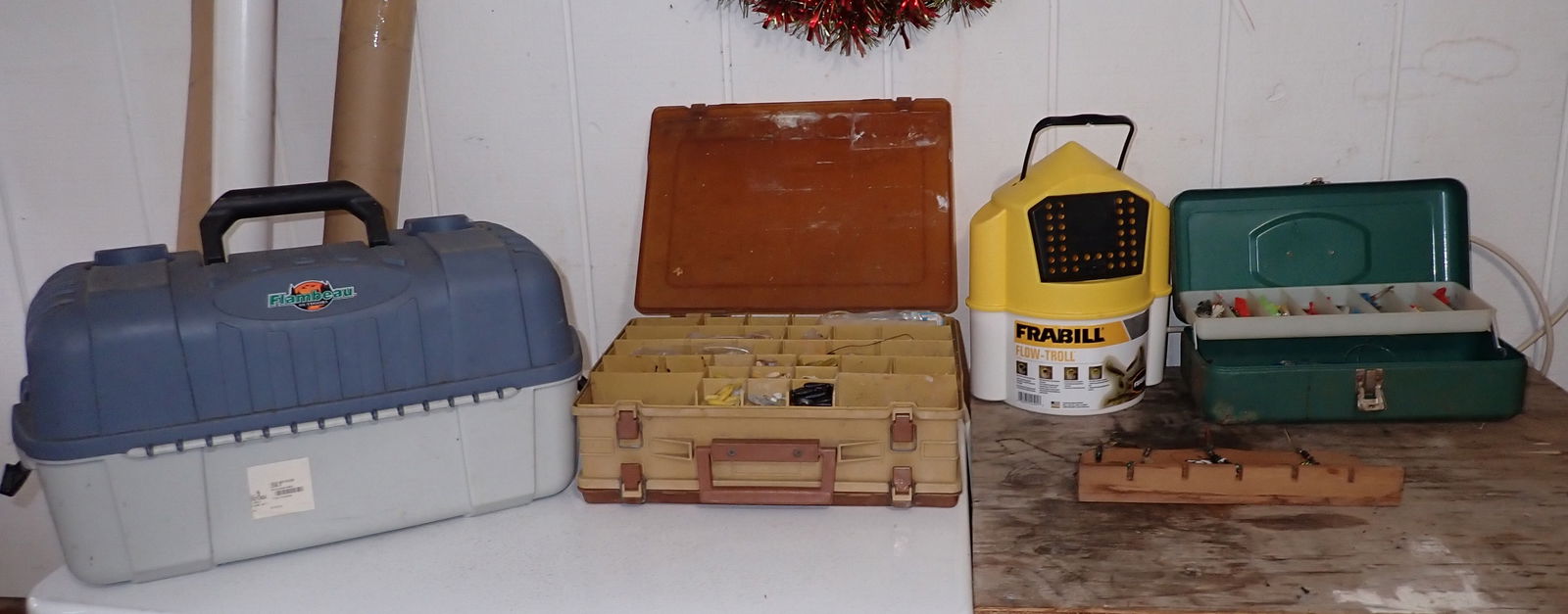 Tackle Boxes Bait Can & Contents (1 of 10)