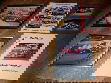 Stock Car Photos Frankie Schneider Autographed Book