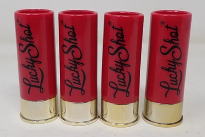 4 Lucky Shot Glasses