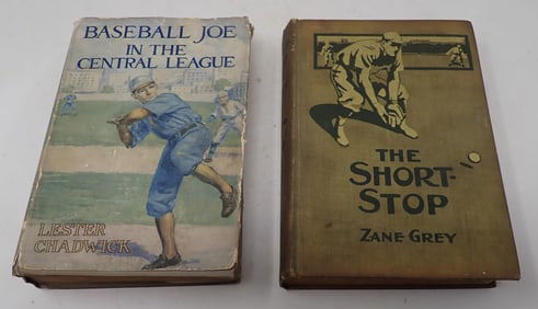 Zane Grey Lester Chadwick Baseball Books