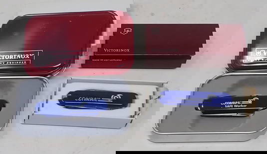 Victorinox Swiss Army Conrail Knives: Getting both
