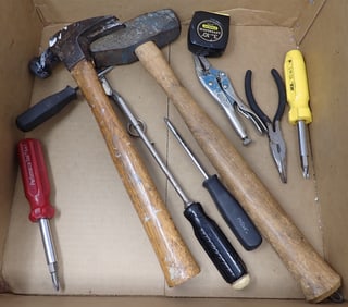Hammers Vise Grips Screwdrivers