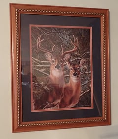 2001 Carolyn Mock Deer Print
