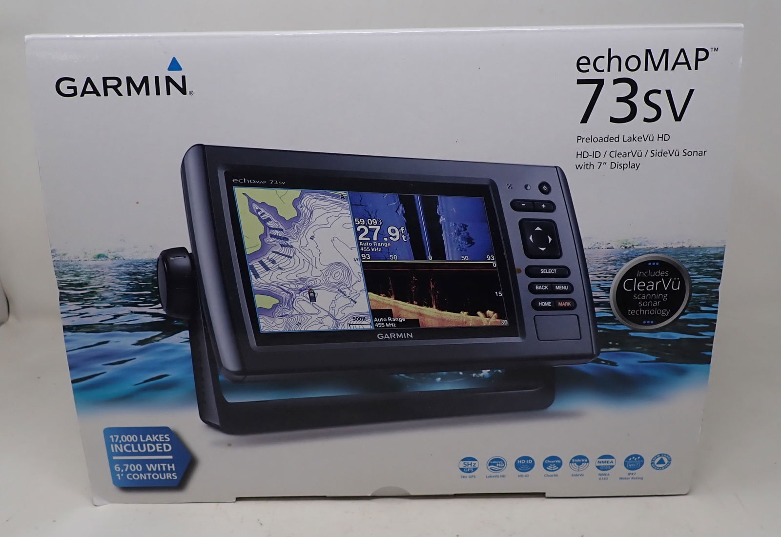 Garmin echoMap 73SV Fishfinder (1 of 6)