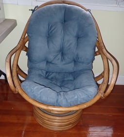 Rattan Swivel Chair