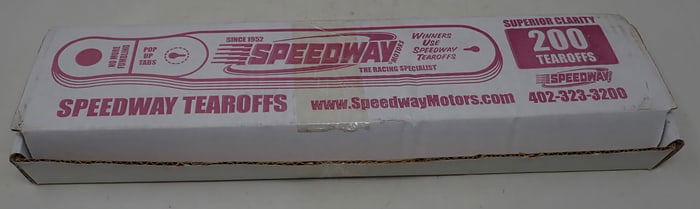 Speedway Racing Tearoffs