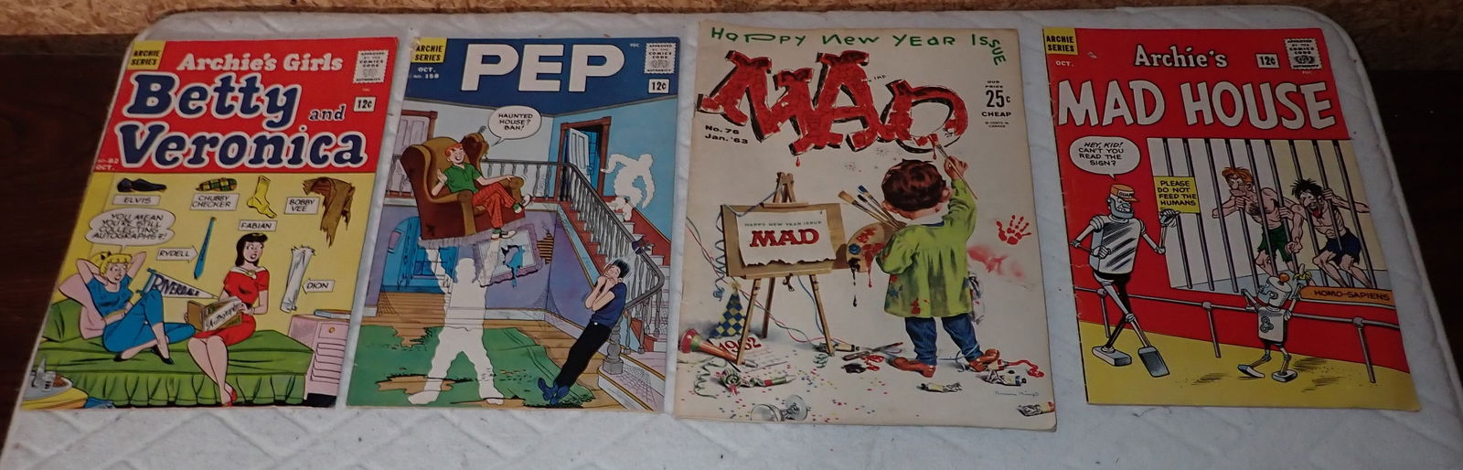 Archies Pep Comics Mad Magazine (1 of 6)