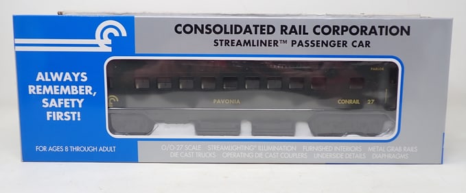 K-Line Conrail Streamliner Parlor Car