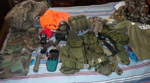 US Marines Coat Hunting Clothing Tactical Vest & Misc