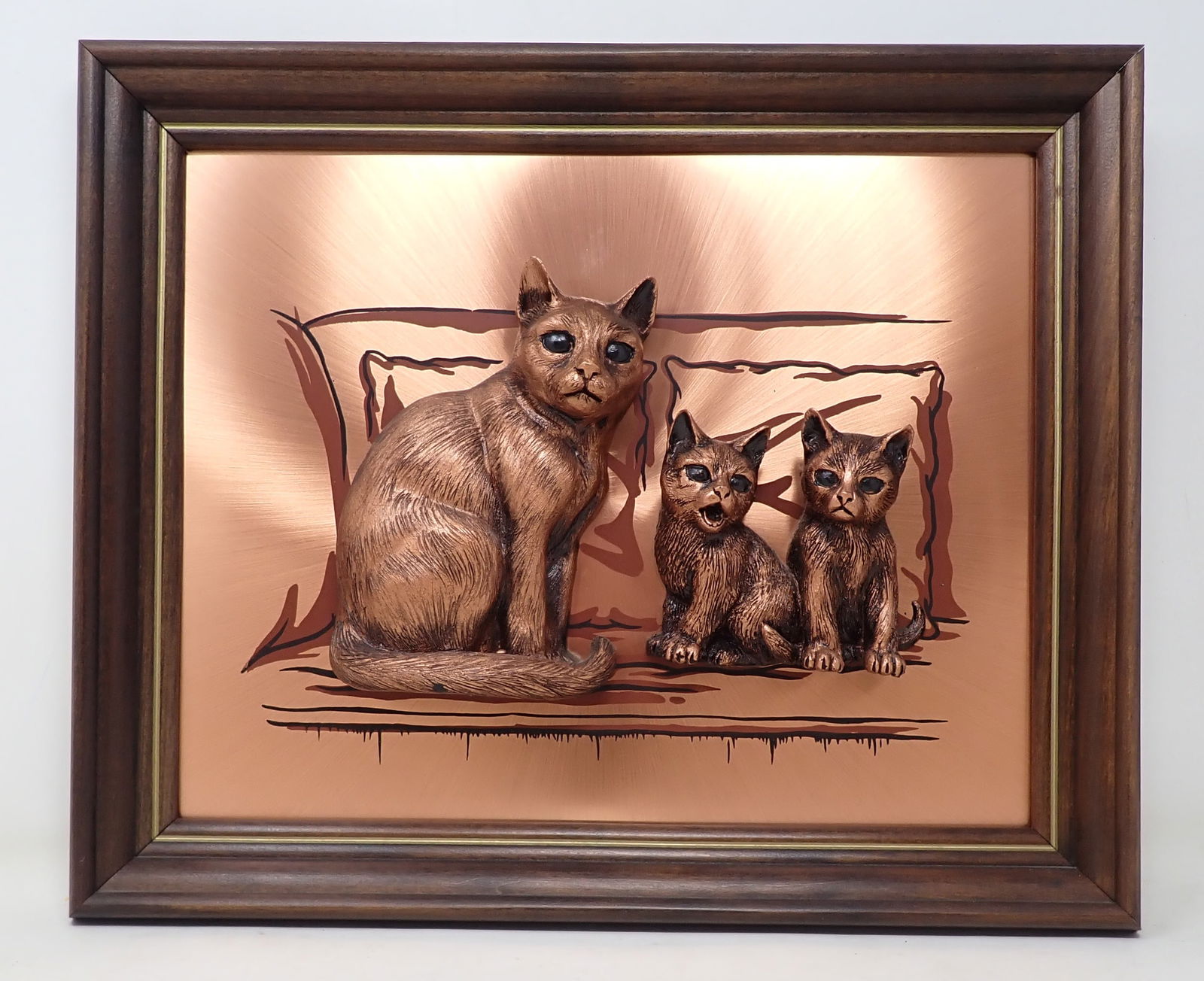 John Louw Cat Wall Plaque (1 of 3)