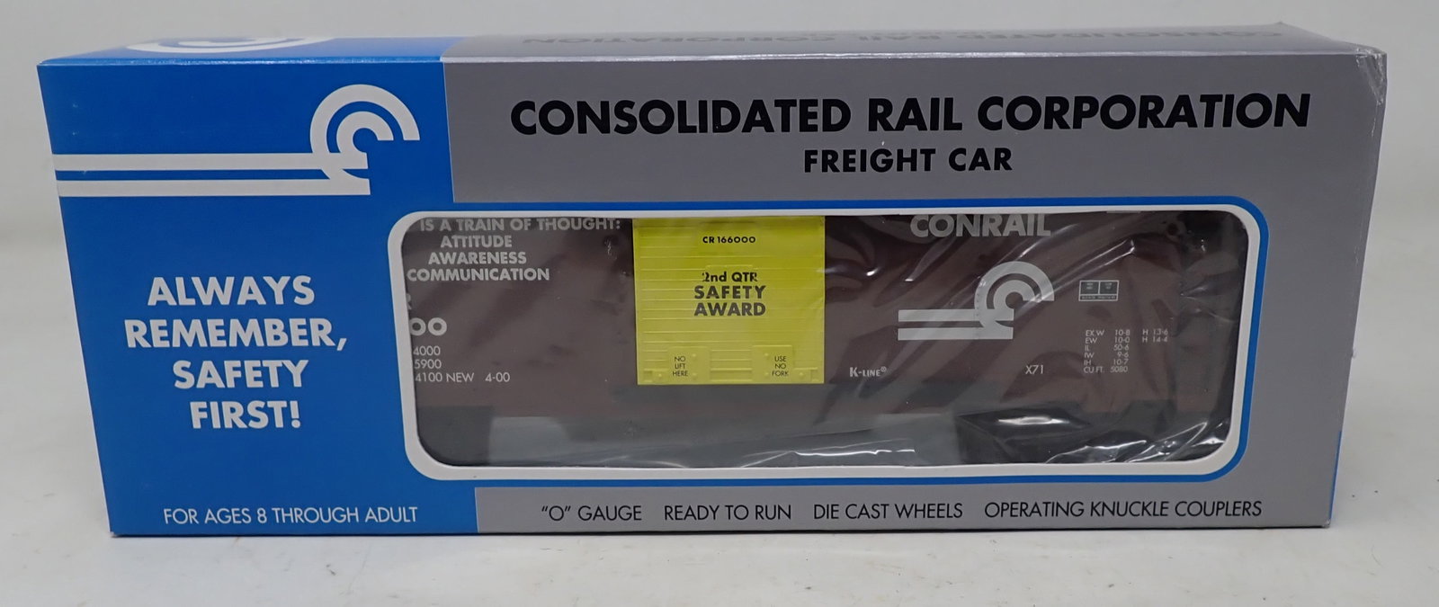 K-Line Conrail Freight Car: K641-1411/C - Shipping available
