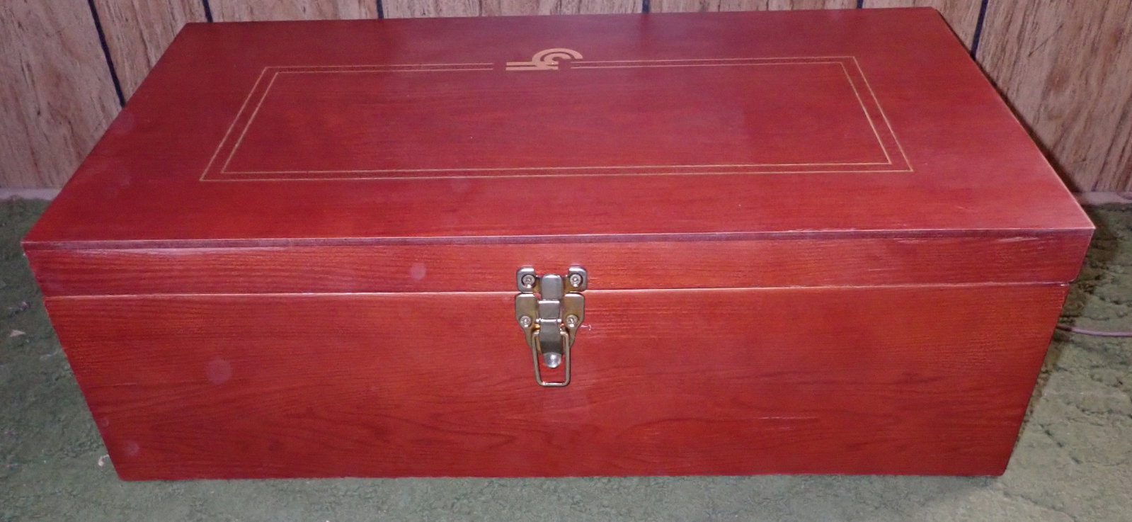 Conrail Collector China Storage Chest: Apprx 12 1/4" x 22 1/4" x 7 1/4" tall. Shipping available