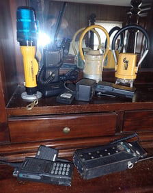 Conrail Flashlights Motorola CB's