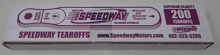 Speedway Racing Tearoffs