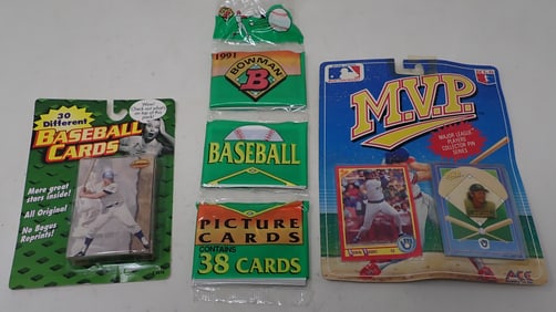 1991 Bowman & Misc Baseball Cards