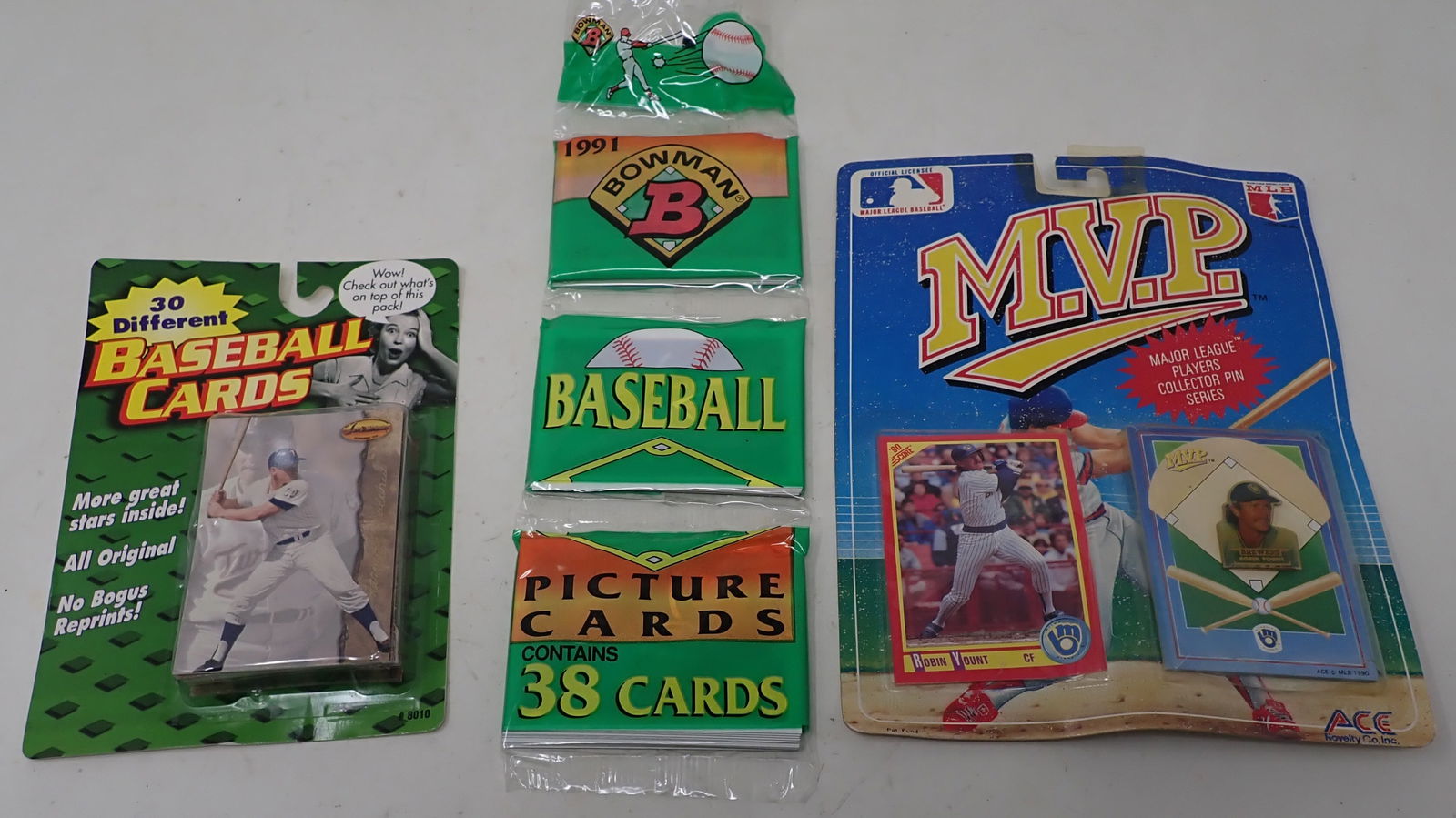 1991 Bowman & Misc Baseball Cards (1 of 1)
