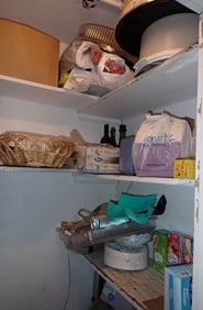 Contents of Basement Steps