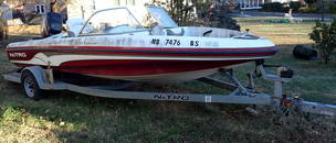 2003 18' Nitro Boat w/ Mercury 125hp Motor & Trailer