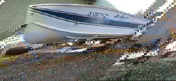 16' Sylvan Sea Troller w/ 55hp Suzuki Motor