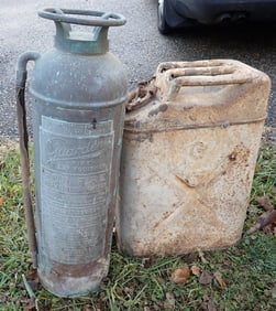 Guardene Copper Fire Extinguisher & Fuel Can