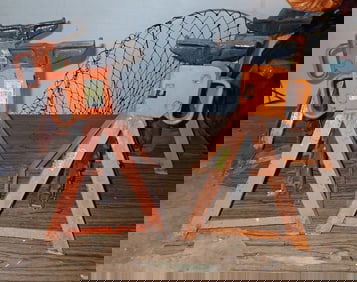 Four 6 Ton Jack Stands