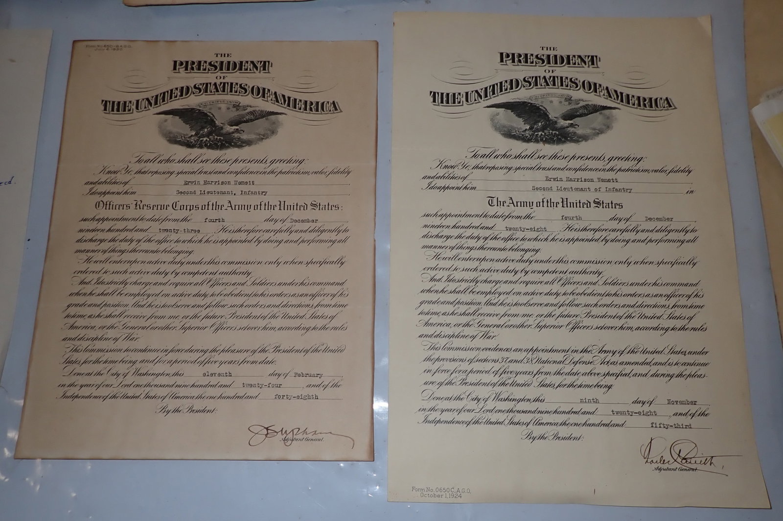Misc Military Ephemera: Shipping available