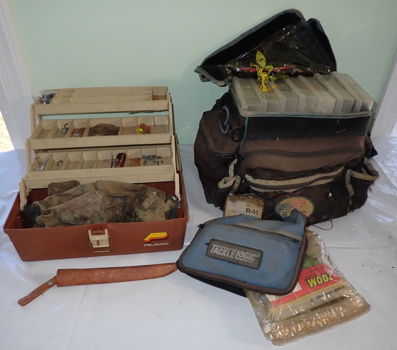 Tackle Boxes w/ Lures & Misc (1 of 10)