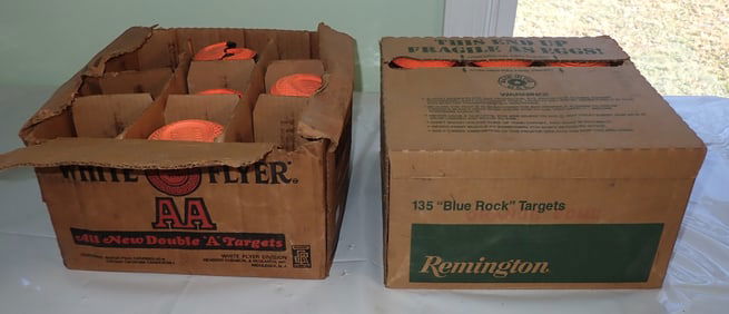 Remington White Flyer Blue Rock Targets