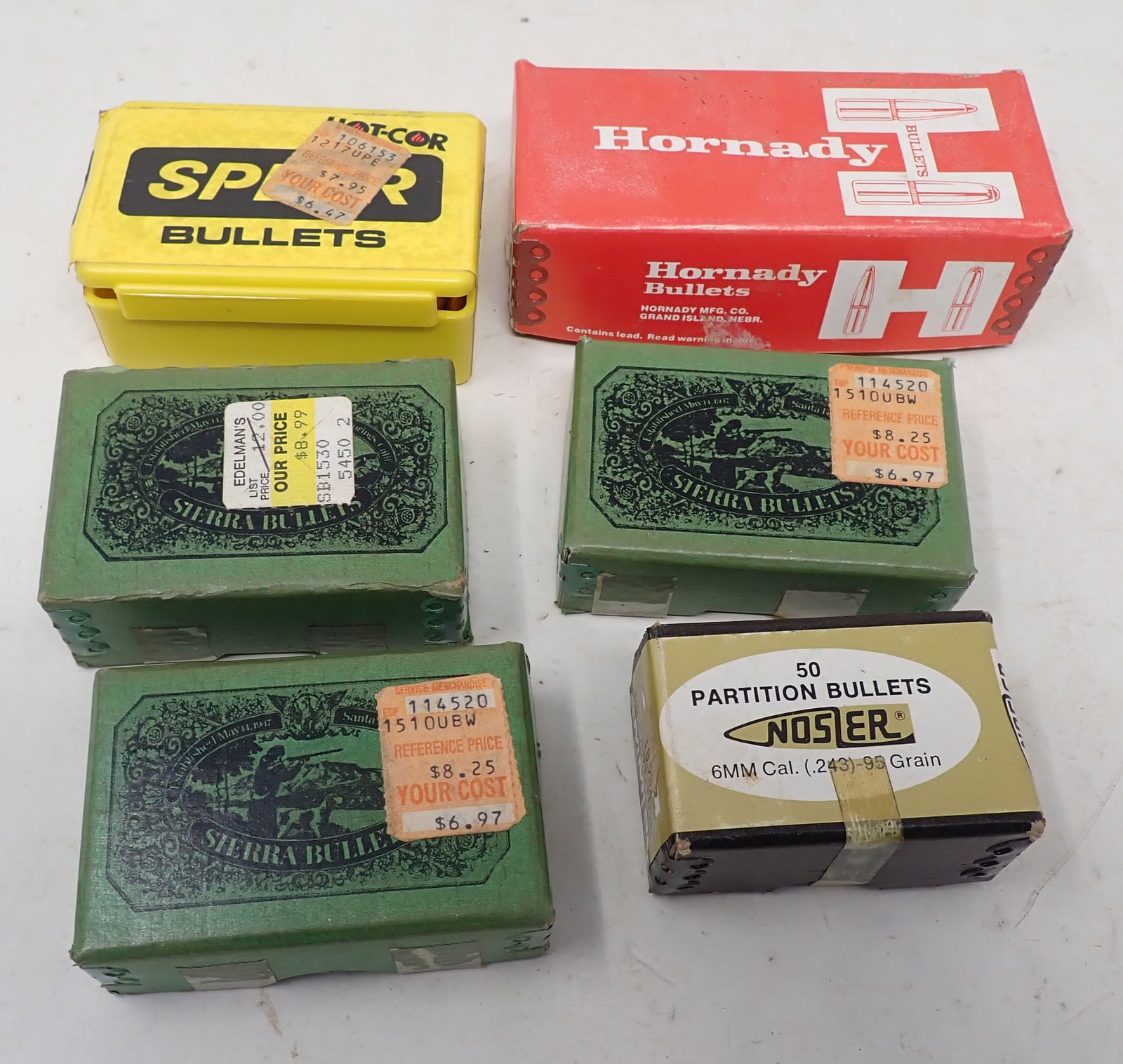 6mm 30 Caliber Reloading Bullets (1 of 7)