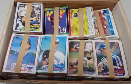 Box of Vintage Baseball Cards