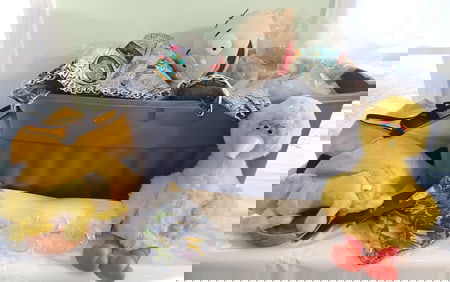 Ideal Big Bird Stuffed Animals & Misc