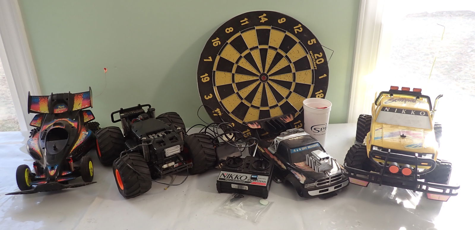 Remote Control Cars Trucks & Dartboard (1 of 4)
