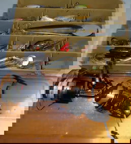 Tackle Box Lures & Fishing Reels