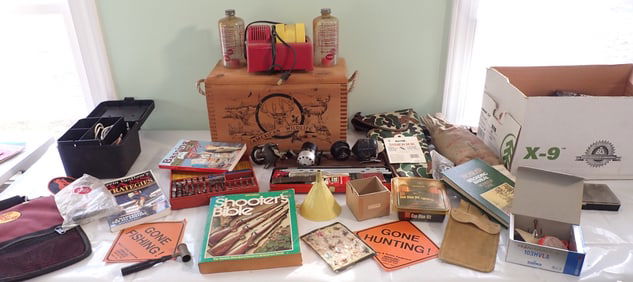 Hunting Holster Broadheads Fishing Reels Misc